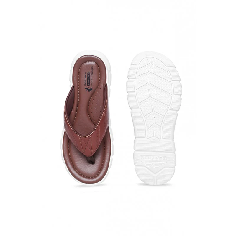 Men's Tan Slippers - Image 6