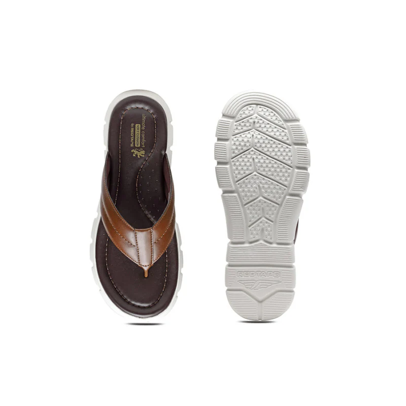 Men's Tan Thong Sandal - Image 6