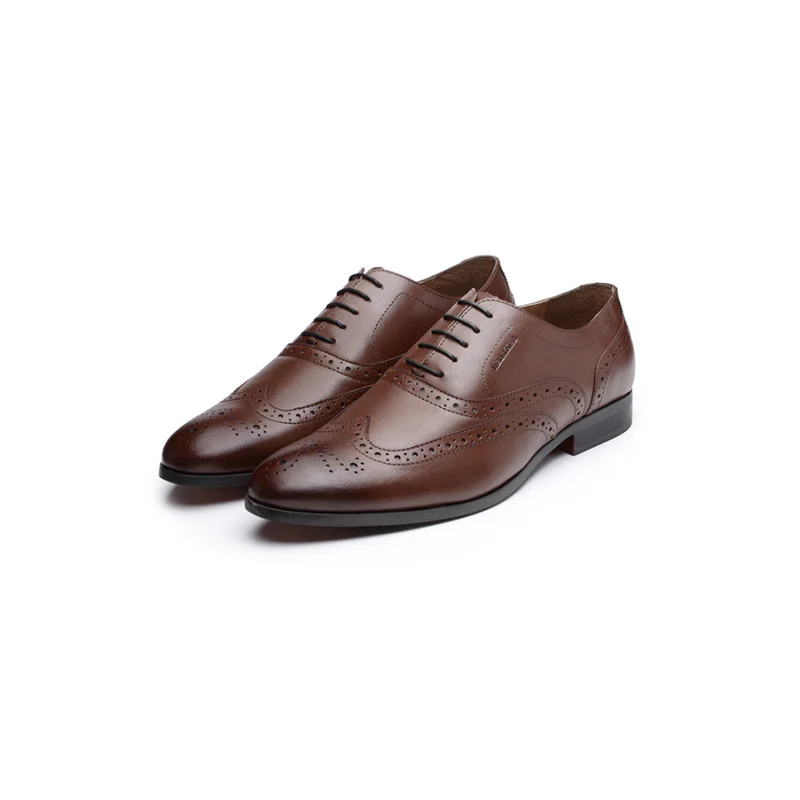 Men's Teak Brogue Shoes - Image 5