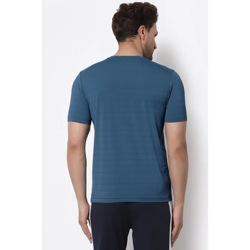 Men's Teal Active wear T-Shirt - Image 3