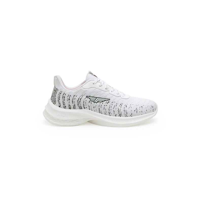 Men's White & Black Walking Shoes - Image 3