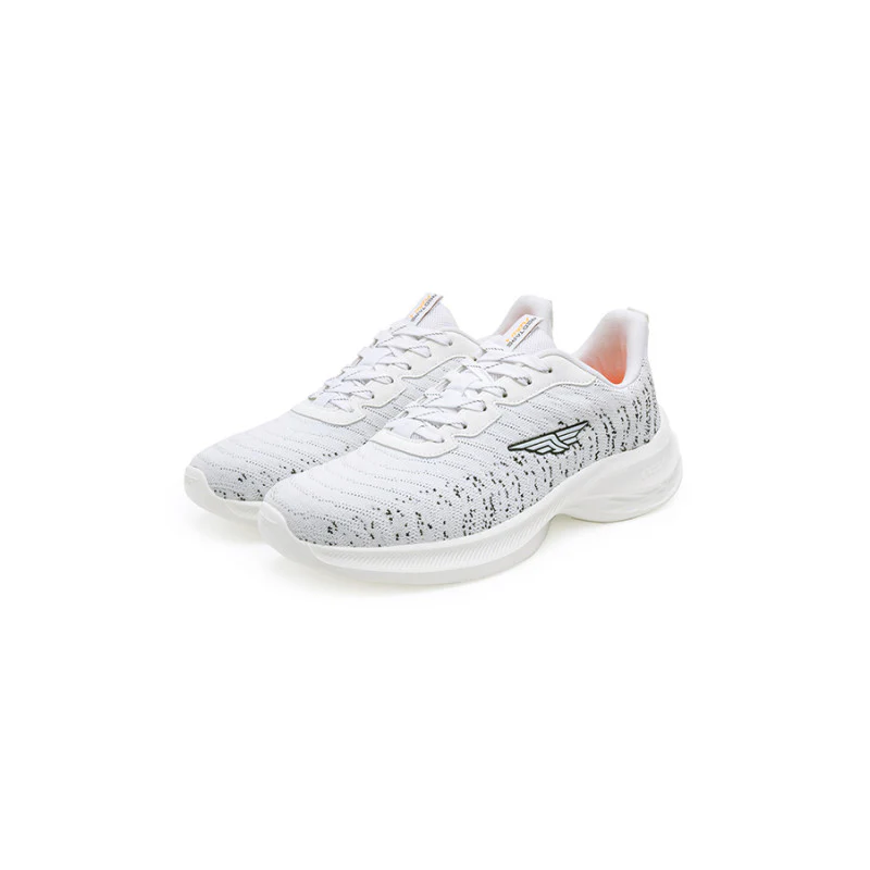 Men's White & Black Walking Shoes - Image 5