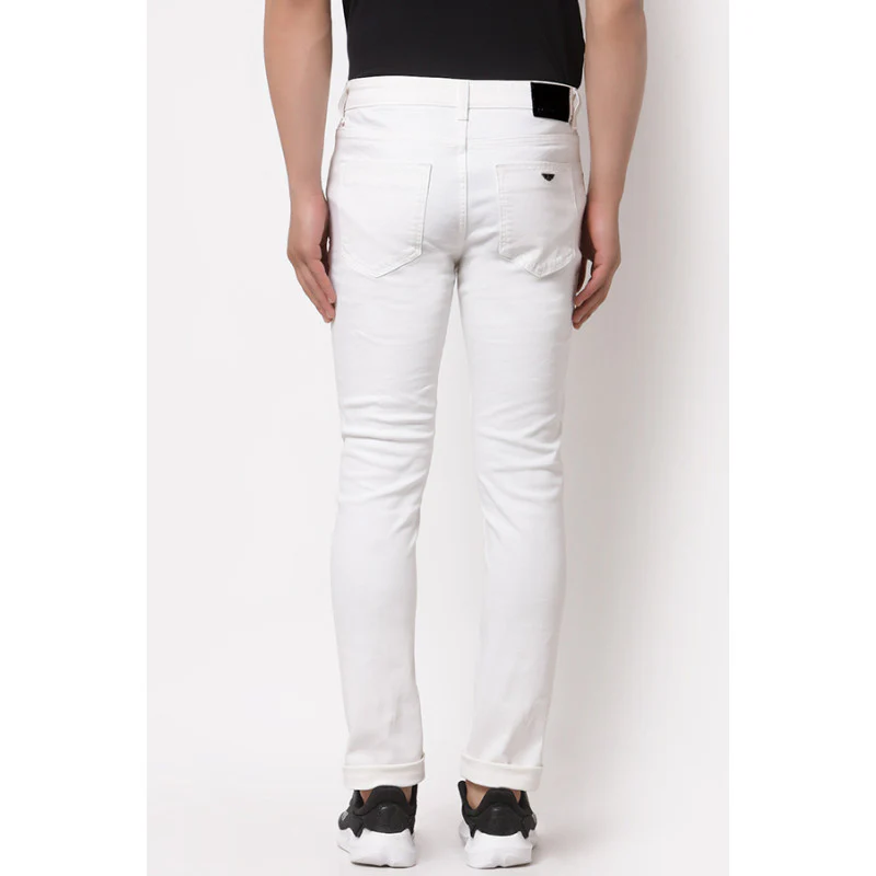 Men White Jeans - Image 3