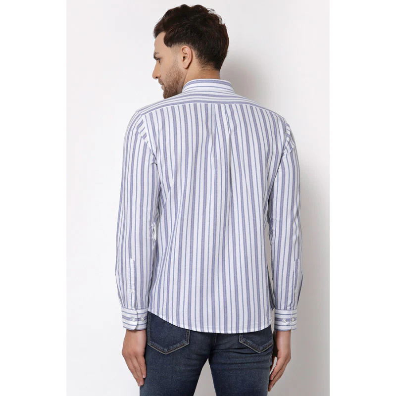 Men's White Stripe Shirt - Image 3