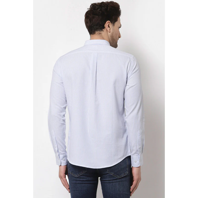 Men's White Stripe Shirt - Image 3