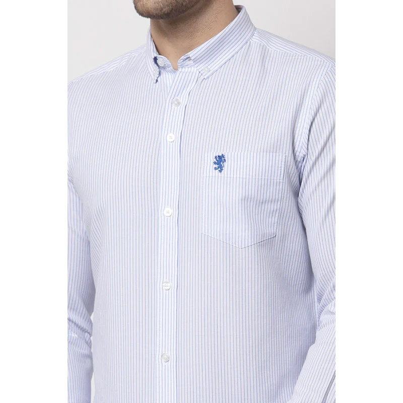 Men's White Stripe Shirt - Image 5