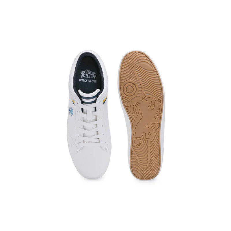 Men's White/Multi Sneakers - Image 6