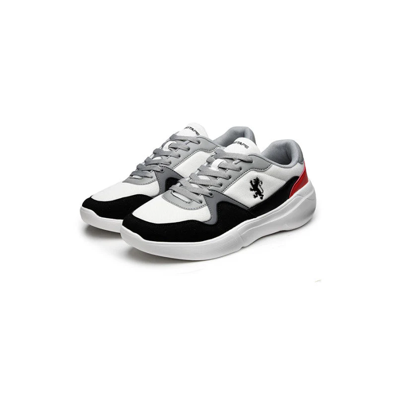 Men's White/Red Sneakers - Image 5