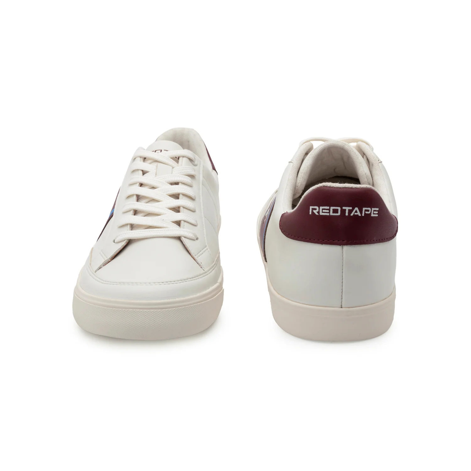 Men White Sneakers - Image 5