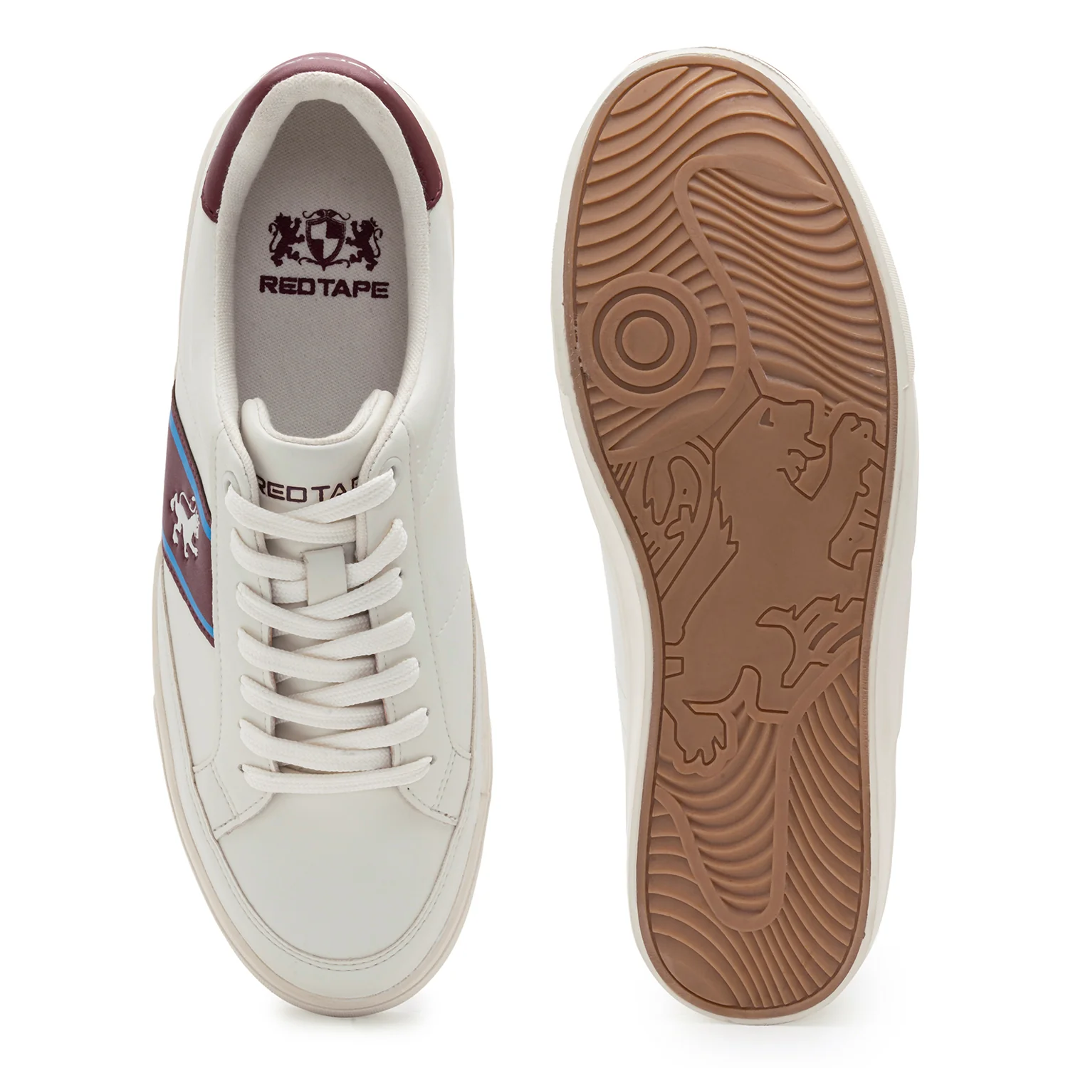 Men White Sneakers - Image 6