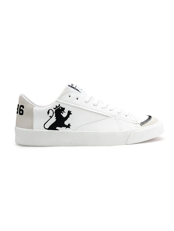 RedTape Mens White Vulcanised Shoes - Image 3