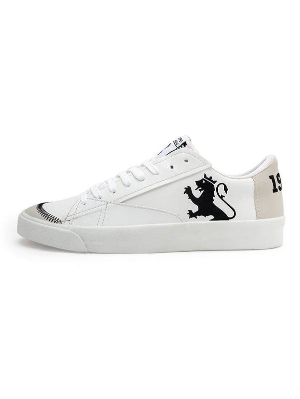 RedTape Mens White Vulcanised Shoes - Image 4