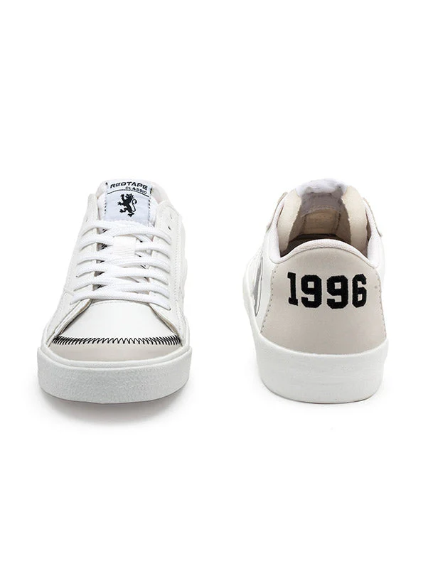 RedTape Mens White Vulcanised Shoes - Image 8