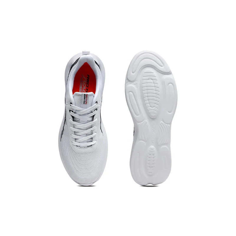 Men White Walking Shoes - Image 6