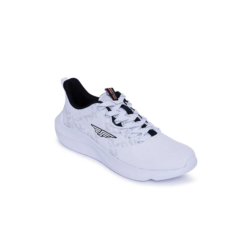 Men White Walking Shoes - Image 2