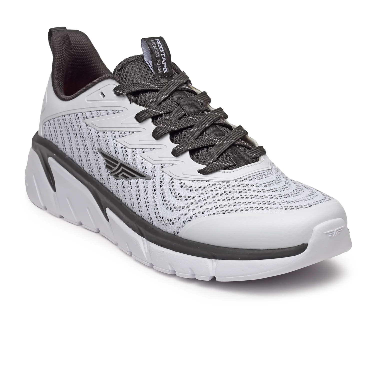Men White Walking Shoes - Image 2