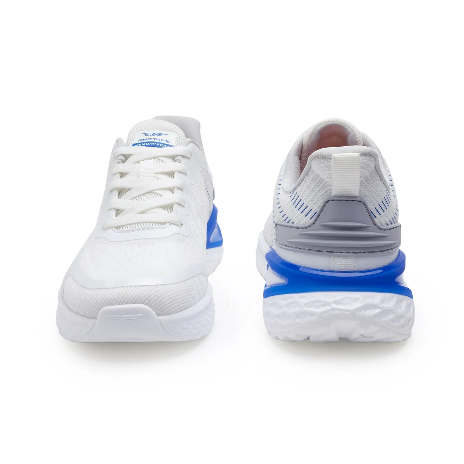 Men White Walking Shoes - Image 4
