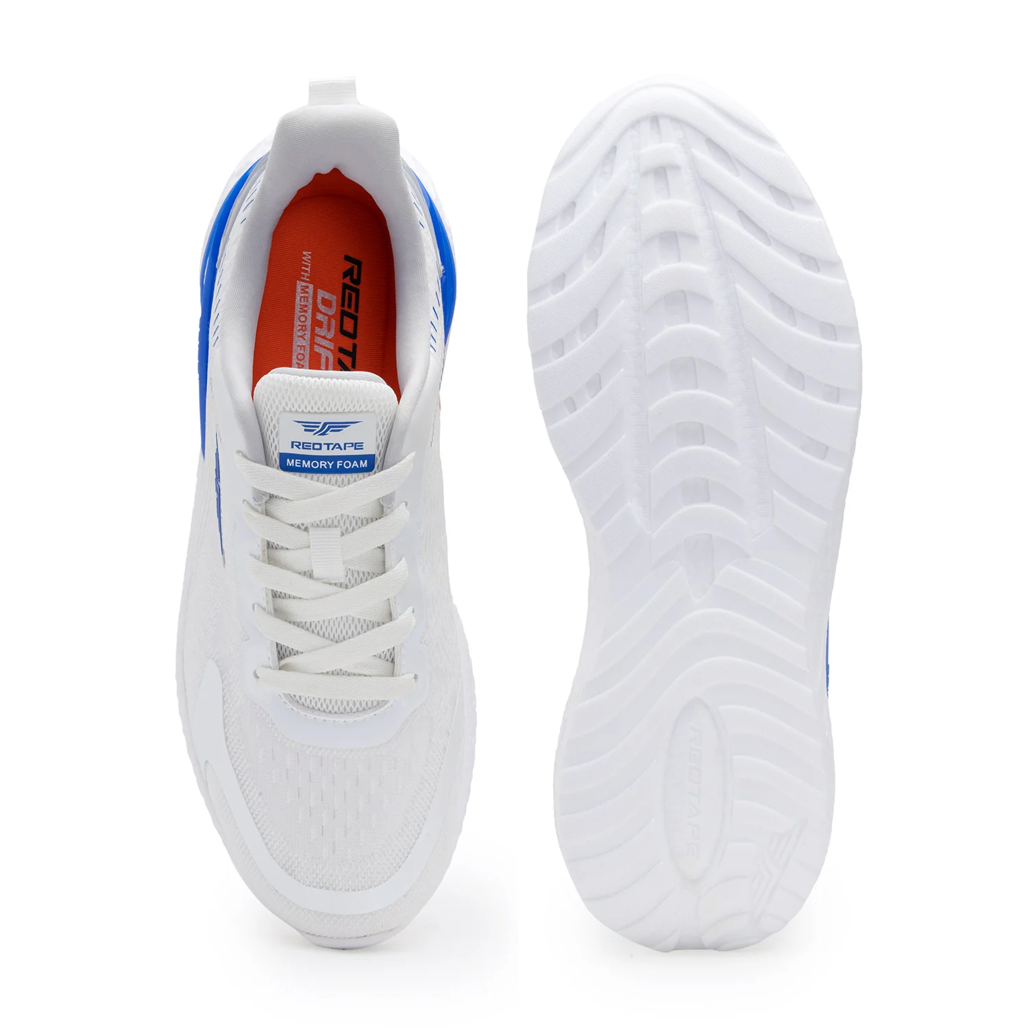Men White Walking Shoes - Image 5