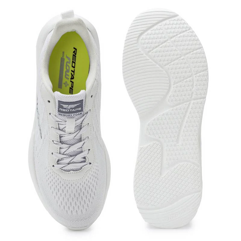 Men's White Walking Shoes - Image 6