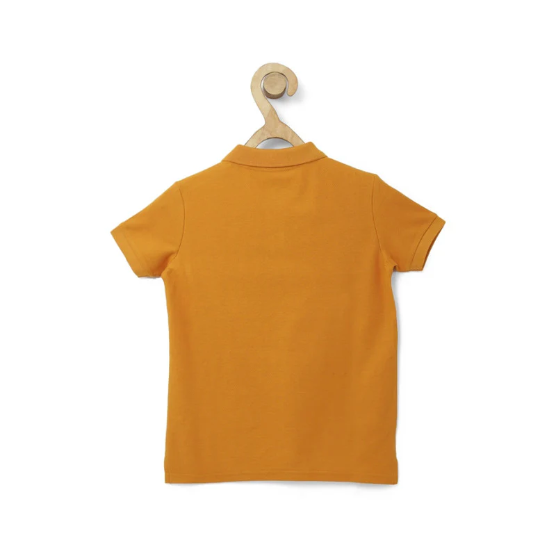 Mustard T-Shirt for Boys | Comfortable and Durable - Image 2