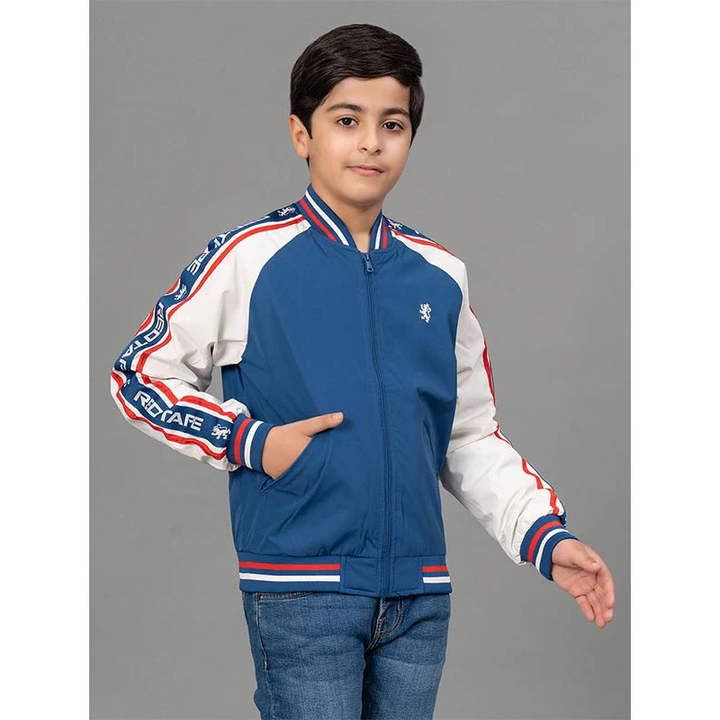 Navy Jacket for Boys - Image 2