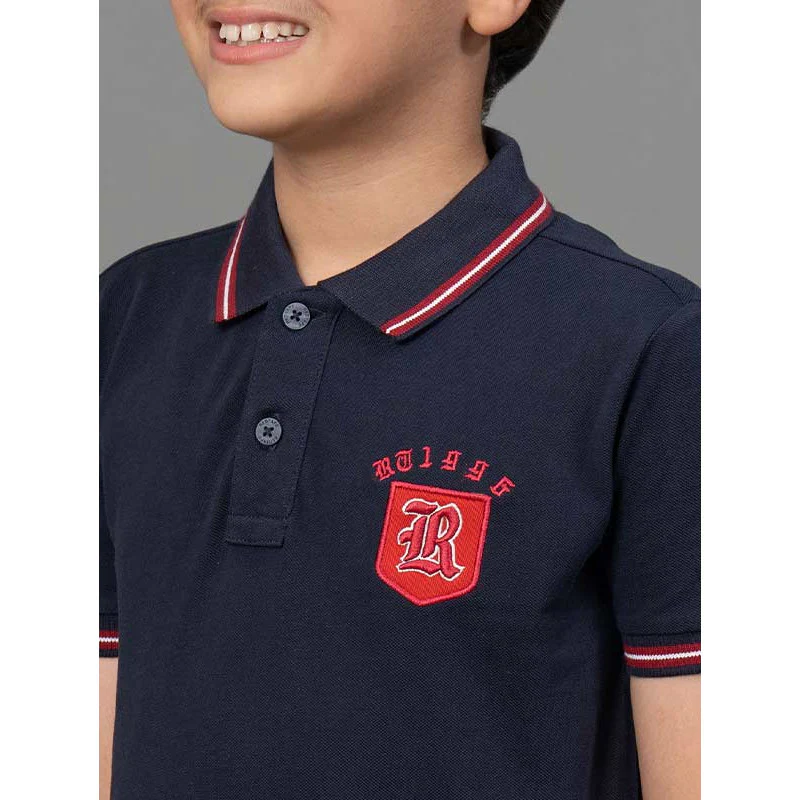 Navy T-Shirt for Boys - Image 4