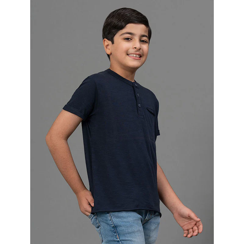 Navy T-Shirt for Boys - Image 2