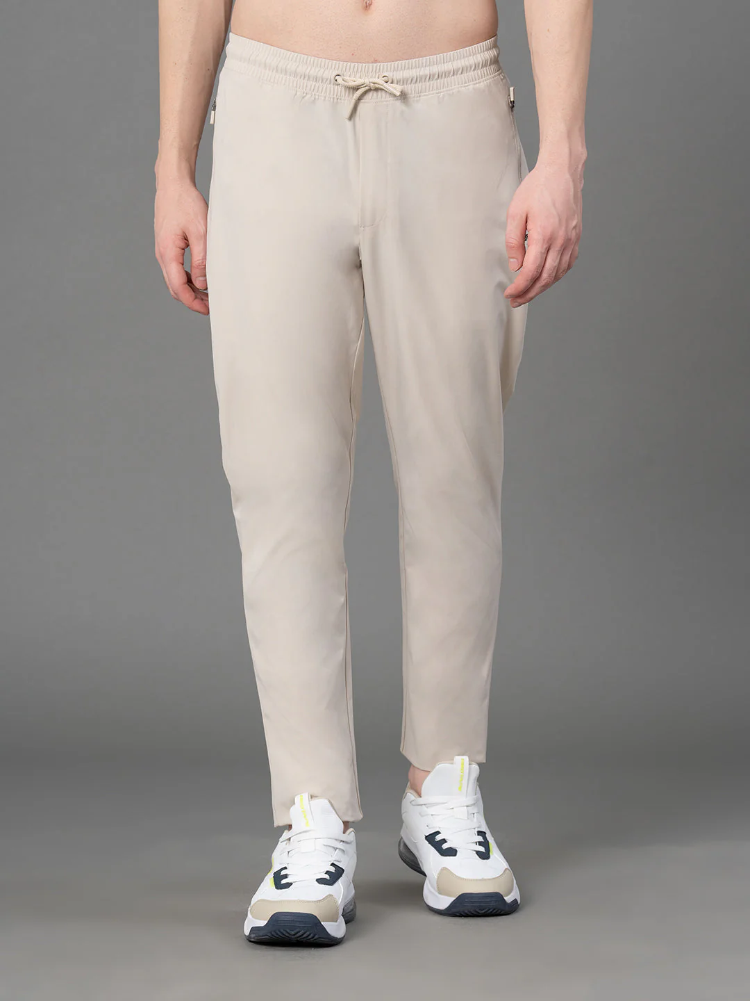 Off White Activewear TrackPants For Men - Image 5