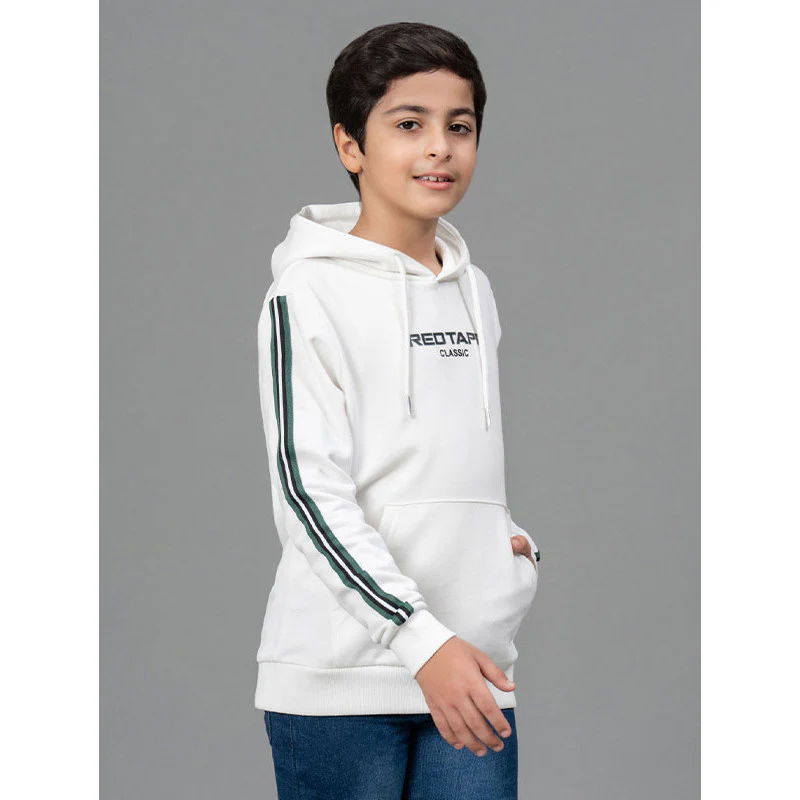Off White Hoodie for Boy - Image 2