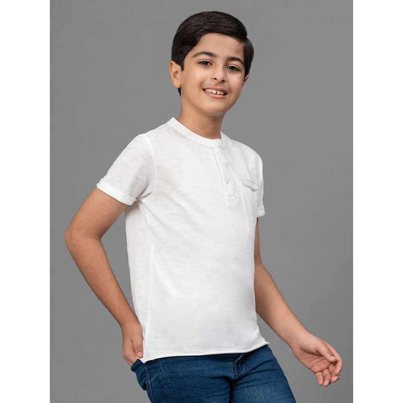 Off White T-Shirt for Boys - Image 2