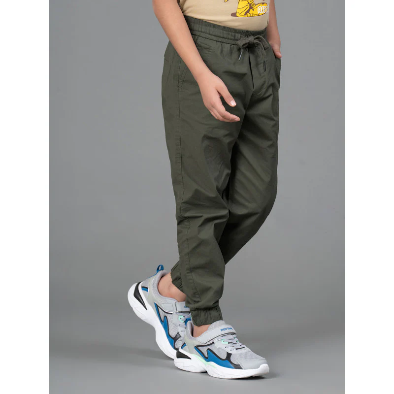 Olive Boy's Joggers Best in Comfort - Image 2