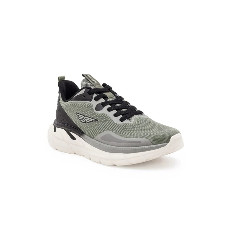 Olive Sports Shoes for Men's- Lace-Up Shoes, Perfect Walking & Running Shoes for Men - Image 2