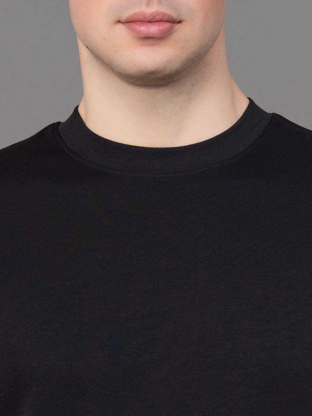 Oversized Round Neck T-Shirt for Men - Image 4