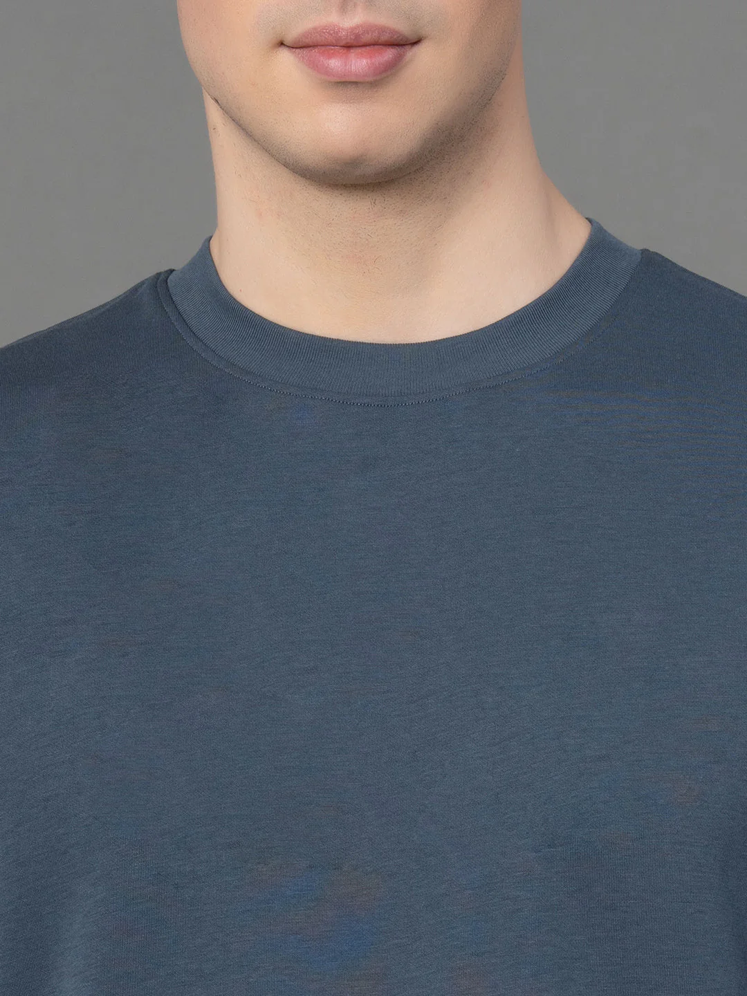 Oversized Round Neck T-Shirt for Men - Image 4