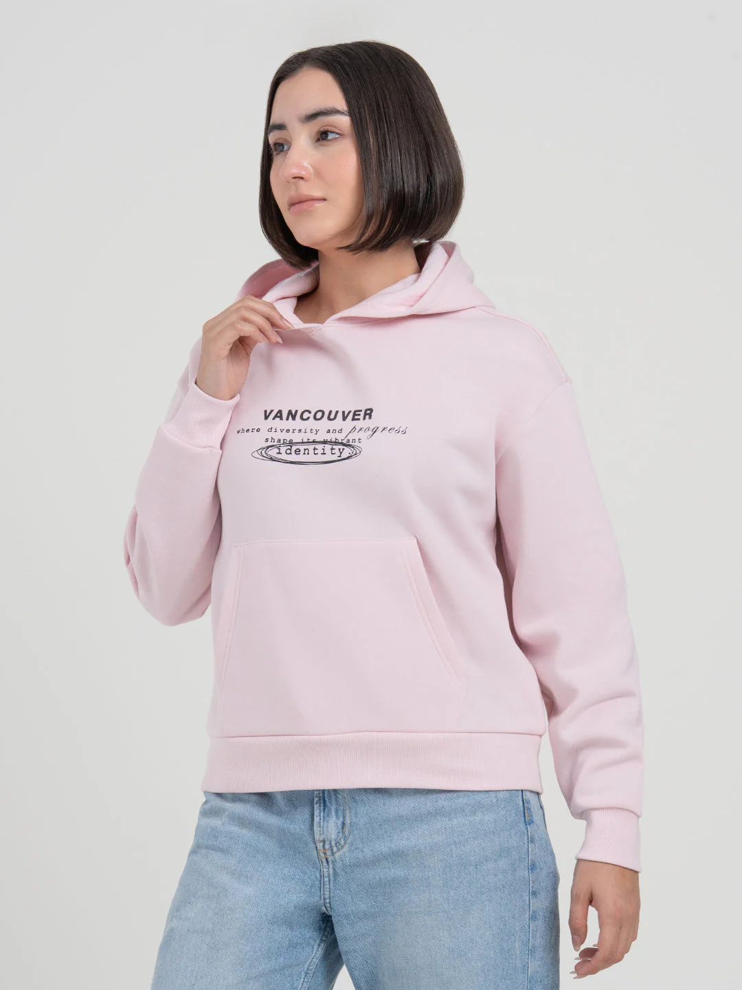 Pastel Pink Hoodies for Women | Graphic Hoodie for Everyday Style - Image 4