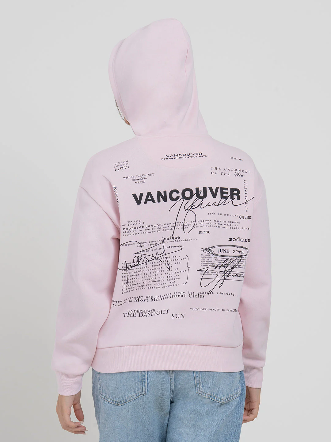 Pastel Pink Hoodies for Women | Graphic Hoodie for Everyday Style - Image 5