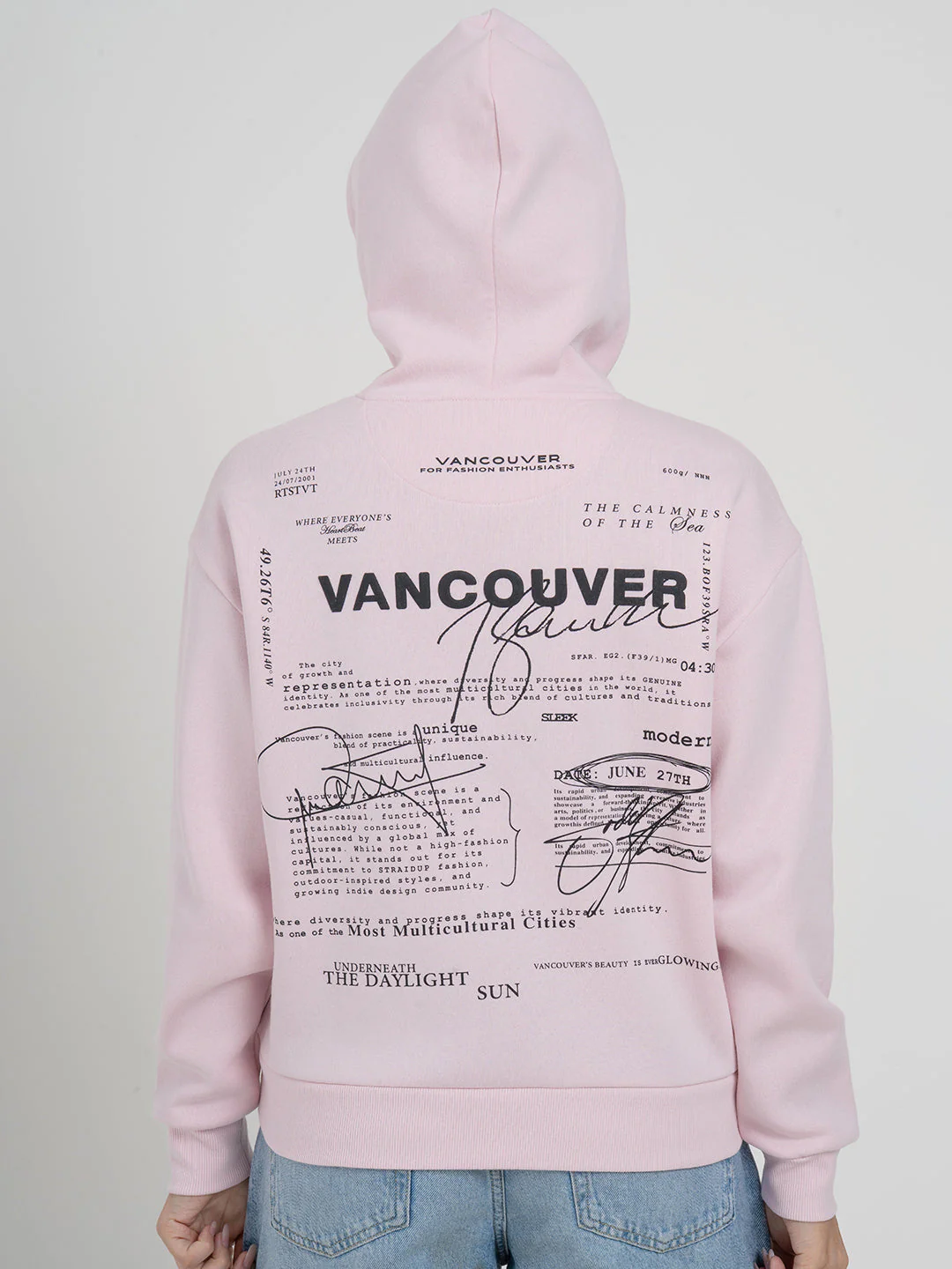 Pastel Pink Hoodies for Women | Graphic Hoodie for Everyday Style - Image 8