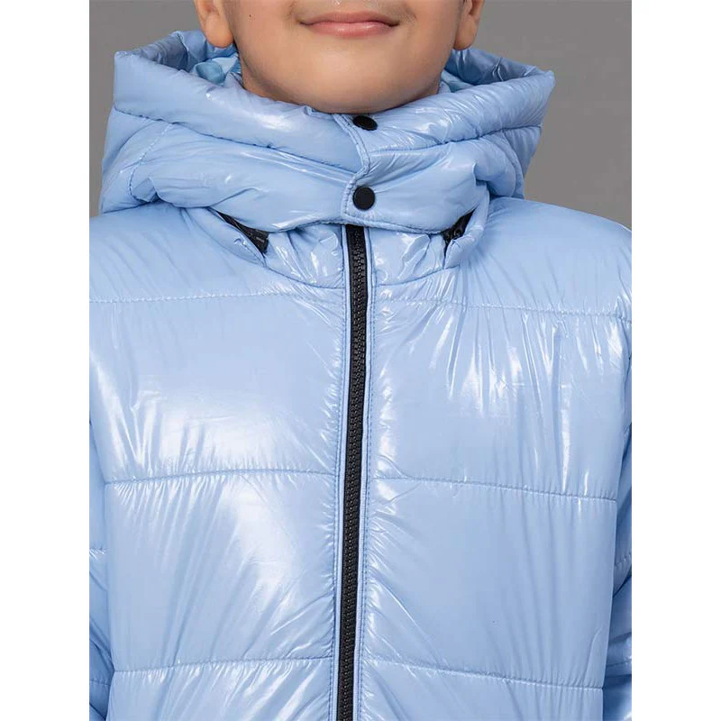 Powder Blue Jacket for Kids - Image 4
