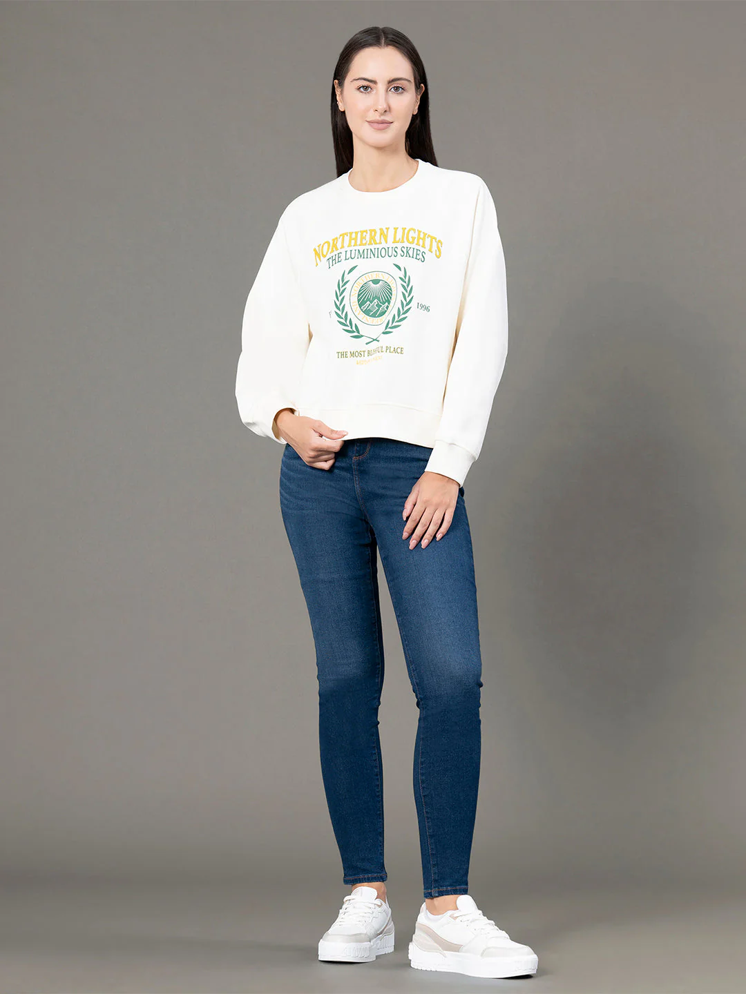 Raglan Sleeves Sweatshirt for Women - Image 5