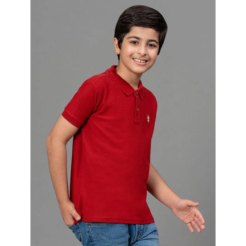 Red T-Shirt for Boys - Image 2
