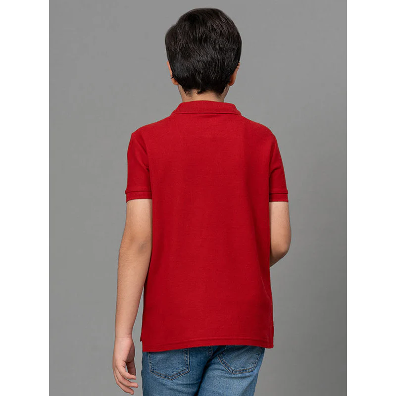 Red T-Shirt for Boys - Image 3