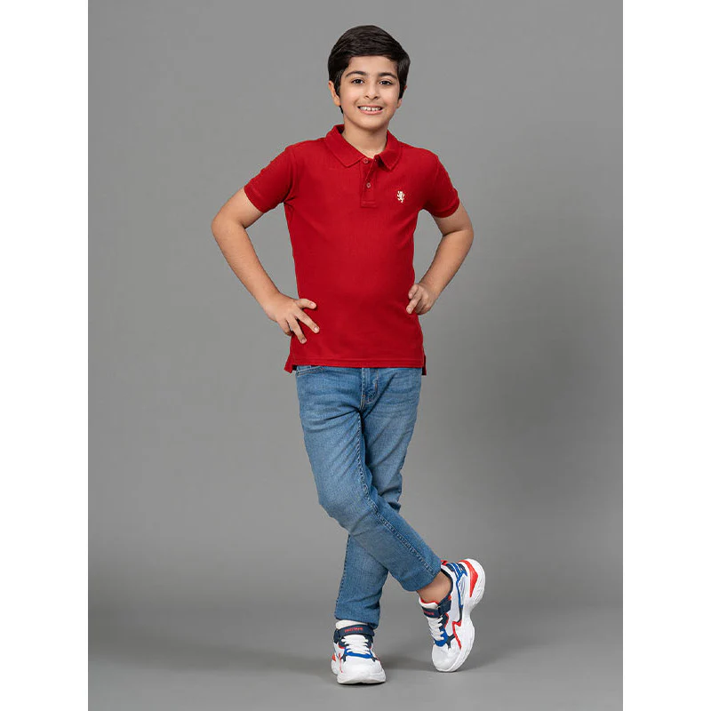Red T-Shirt for Boys - Image 5