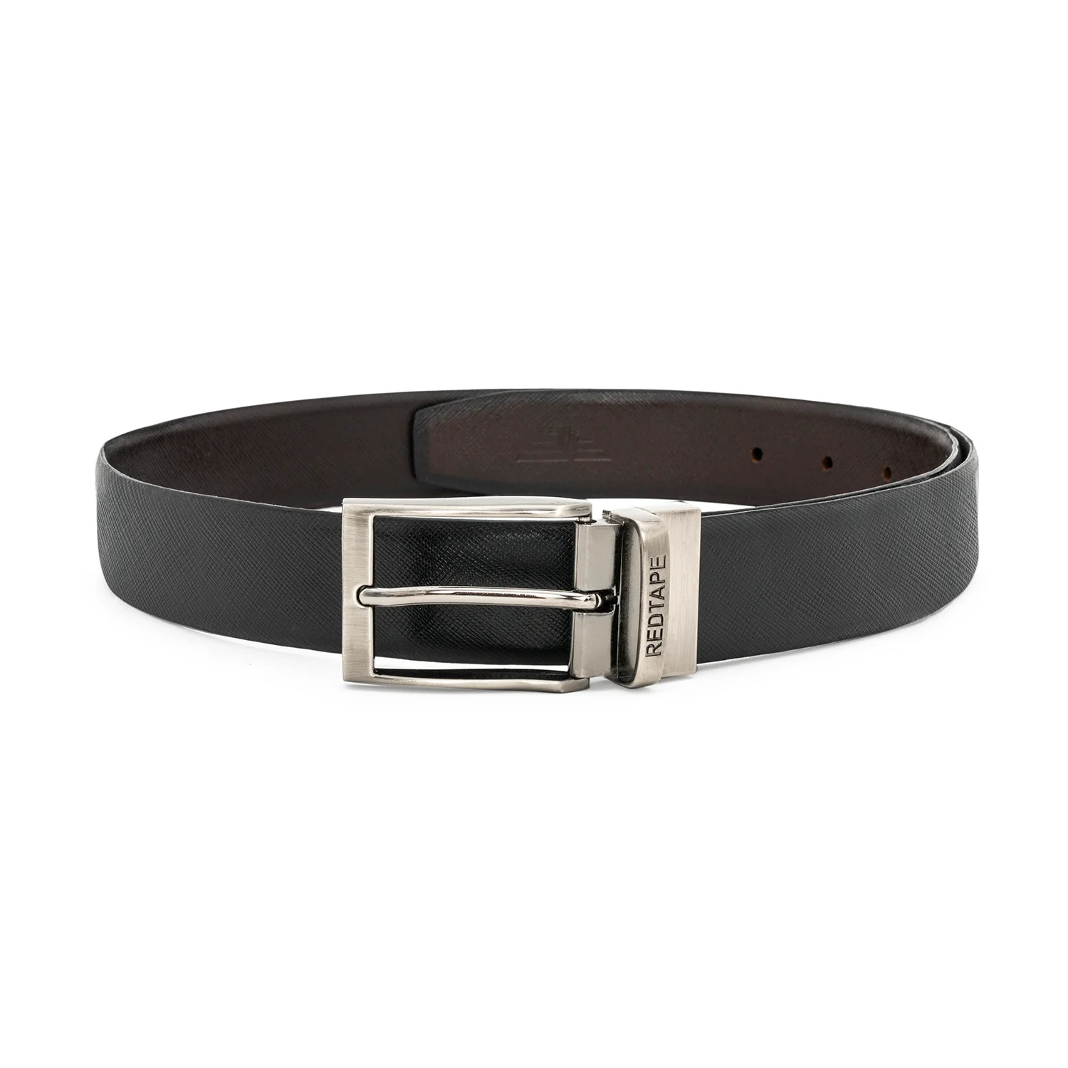 Reversible Leather Belt For Men | Textured Leather Belt | Classic and Durable - Image 5