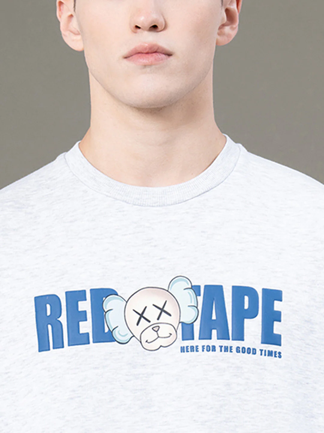 Round Neck Graphic Sweatshirt for Men - Image 4