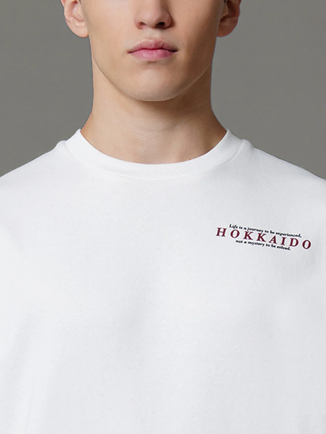 Round Neck Graphic Sweatshirt for Men - Image 4