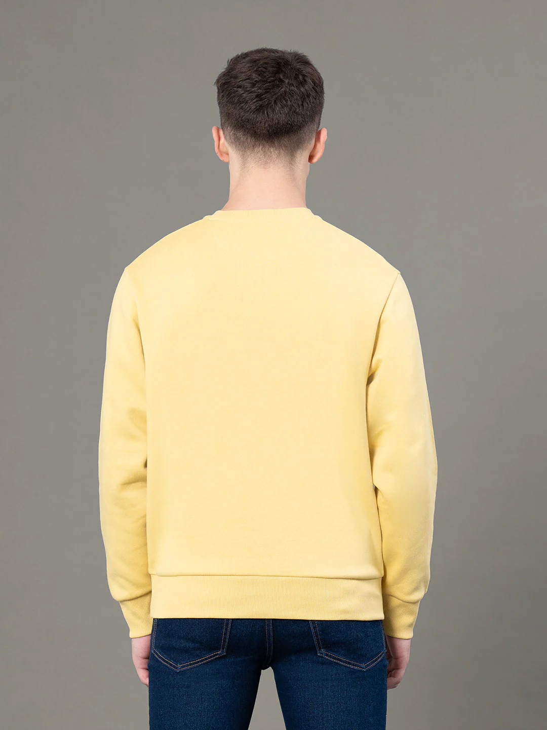 Round Neck Graphic Sweatshirt for Men - Image 3