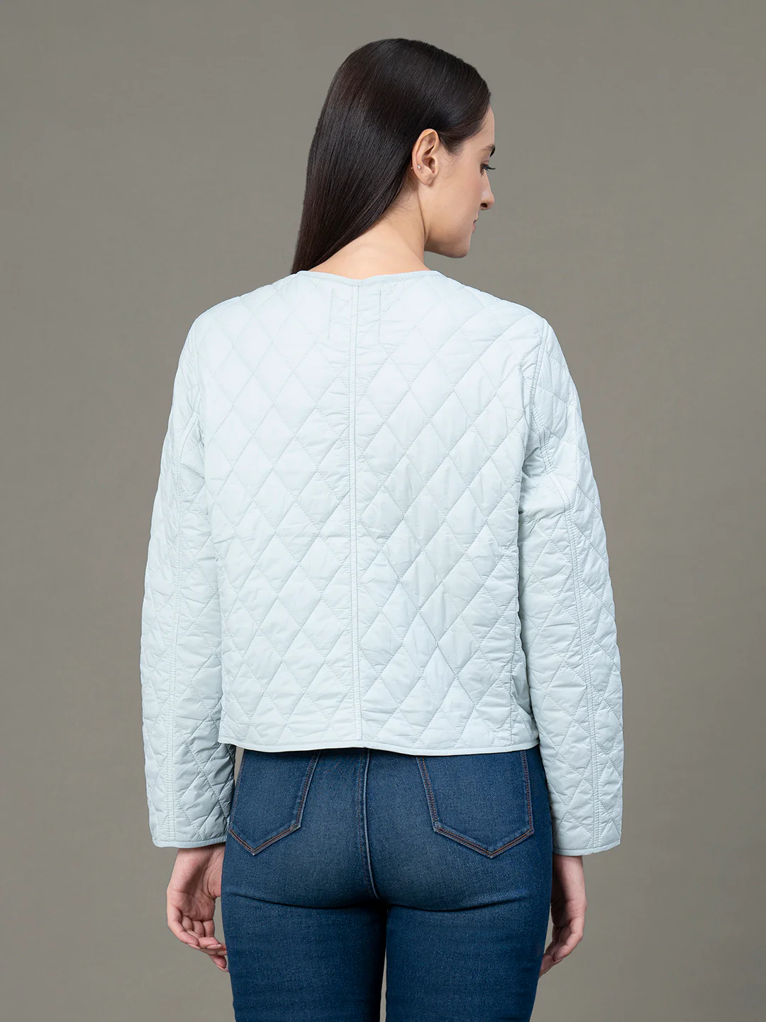 Round Neck Jacket for Women - Image 3