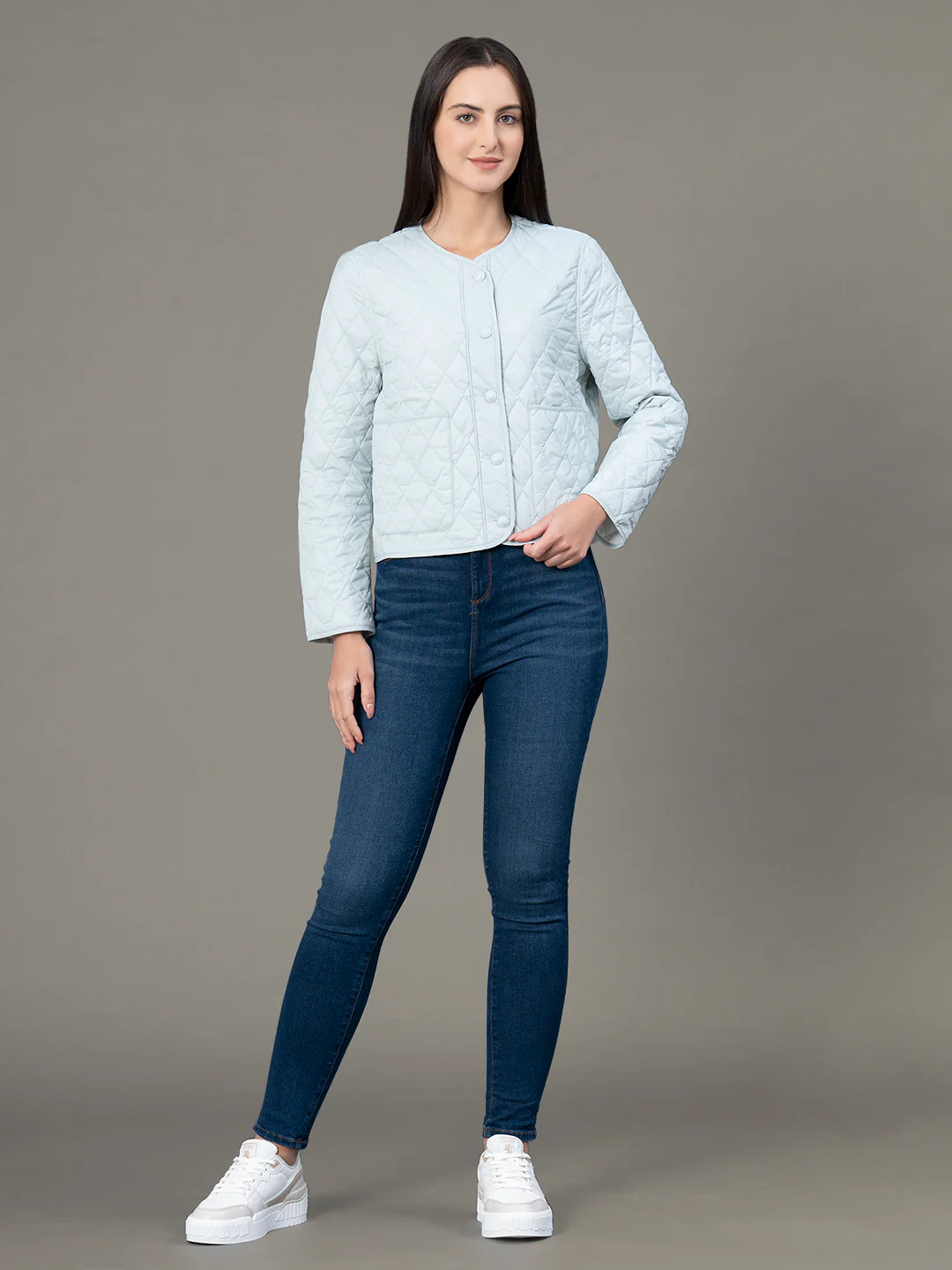 Round Neck Jacket for Women - Image 5