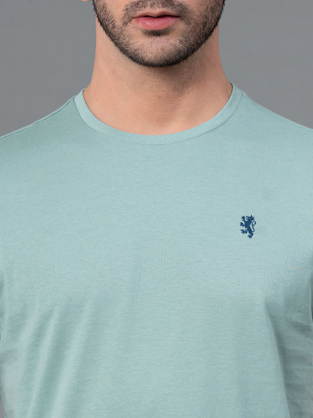 Round Neck Mens T-Shirt - Image 5