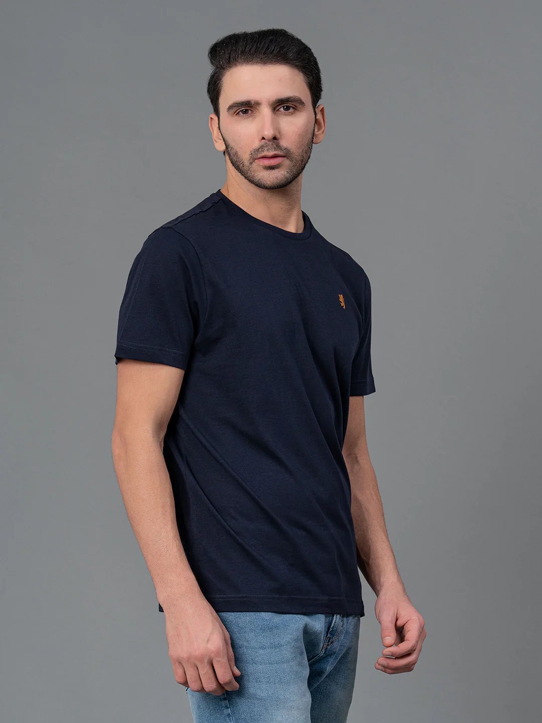Round Neck Mens T-Shirt - Image 3